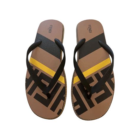 fendi flip flops mens monster|Men's Luxury Slides & Designer Sandals .